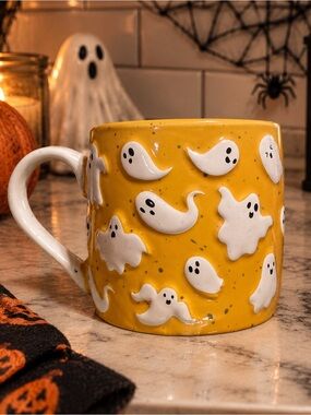 Halloween Ghost Ceramic Mug